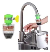 Comprar Pack X2 Rociadores Adaptador Caños Filtro De Agua Ahorrador