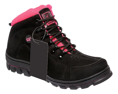 Coturno Bota Caterpillar Botinha Adventure Feminino Cat adv
