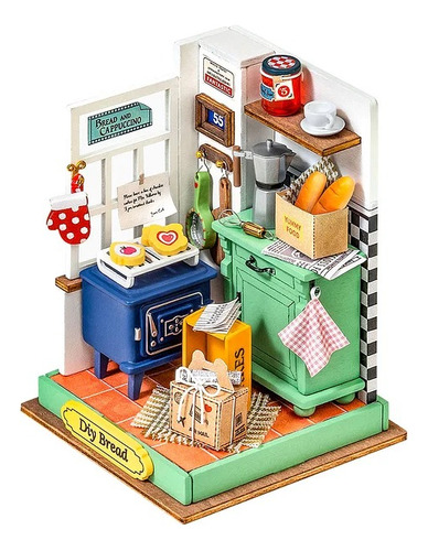 Afternoon Baking  - Casa Armable Miniatura Robotime