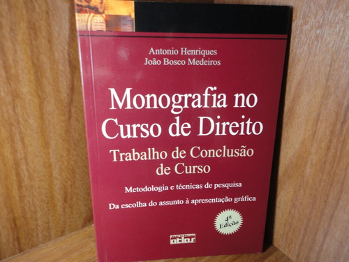 Monografia No Curso De Direito - Trabalho De Conclusão...