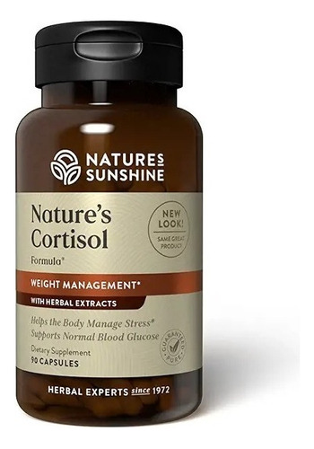 Nature's Sunshine | Cortisol De La Naturaleza | 377mg | 90 C