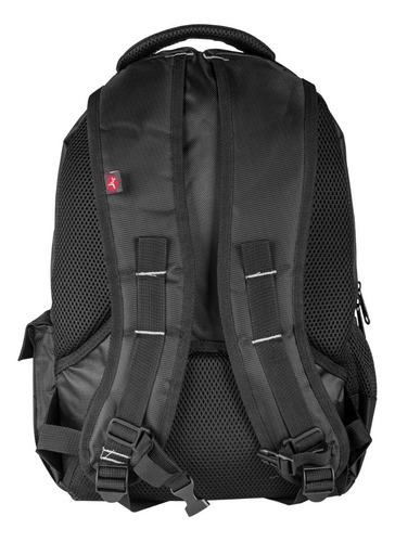 Backpack Portalaptop Techzone Mochila Eco Friendly Color Negro