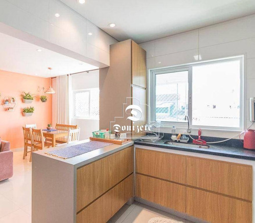 Cobertura Com 2 Dormitórios À Venda, 138 M² Por R$ 430.000,00 - Vila Pires - Santo André/sp - Co11742