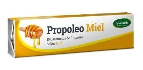 Propoleo Miel Caramelo Springlife X 10 