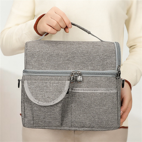 Bolsa De Almuerzo Portátil Con Aislamiento For Mujeres Y Ni