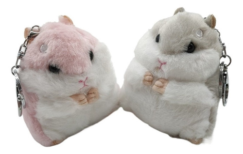 Chaveiro Para Mini Hamster De Pelúcia Hamster De Pelúcia
