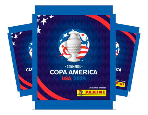 Figuritas Copa América Usa 2024 - Pack X 70 Sobres