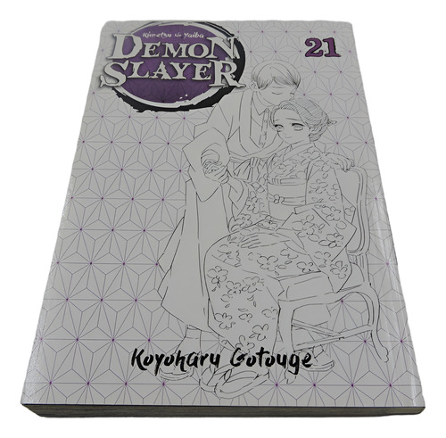 Demon Slayer - Kimetsu No Yaiba - Vol. 21 - Novo - ( Sem A Capa Colorida)