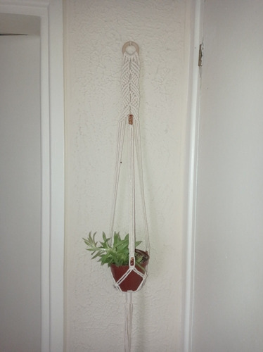 Porta Macetas En Macrame