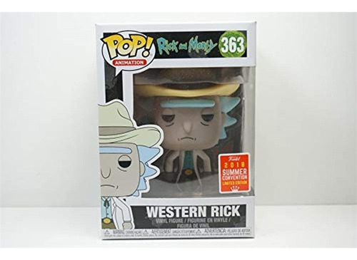 Figuras De Acción - Funko Pop Rick And Morty Western Rick