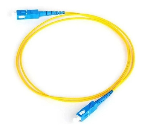 Patch Cord De Fibra Sm Sc-upc Router Cnt Netlife Sx 3 Metros