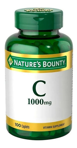 Nature's Bounty Vitamina C 1000mg X 100 Comprimidos