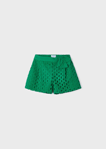 Short Para Niña Color Verde Mayoral 