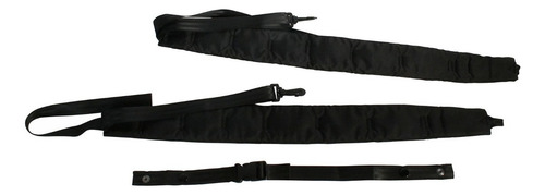 Moretti Turin Blk Acordeón De Botones Tono Fa Funda Correas Color Negro