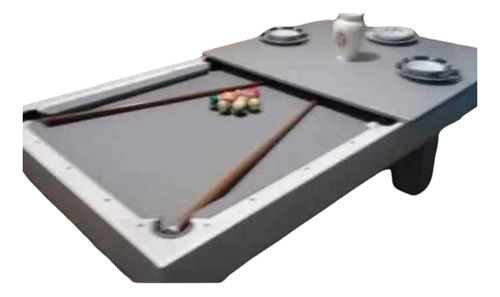 Mesa De Billar 2 X 1,10 Mt  3 En 1 Comedor Ping Pong