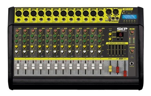 Mixer Power Consola 12 Canales Vz-120 Ii Skp - Envío Gratis