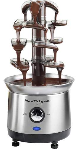 Fuente De Chocolate Nostalgia Capacidad Para 2 Libras En