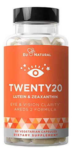 Twenty20 Eye Vitamins - Salud Macular, Fatiga Ocular, Ojo Se