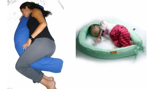 Imagen 1 de 9 de Almohadón Amamantar Embarazada Eps Maminia + Nido Contención