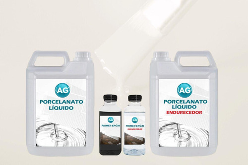 Kit Porc. Líquido + Primer Epóxi - Diversas Superfícies