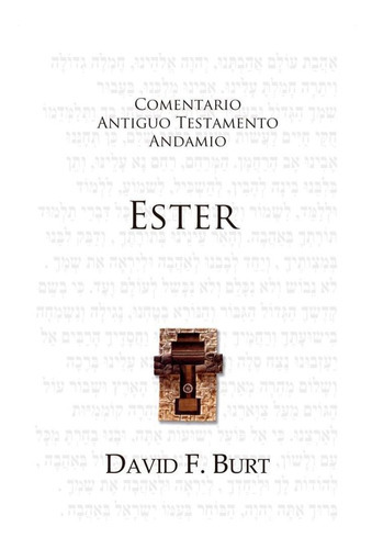 Ester, De David Burt. Editorial Andamio, Tapa Blanda En Español