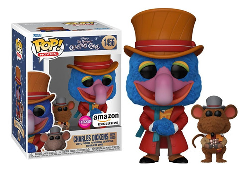 Muppets Funko Pop Gonzo Charles Dickens Y Rizzo Flocked 1456