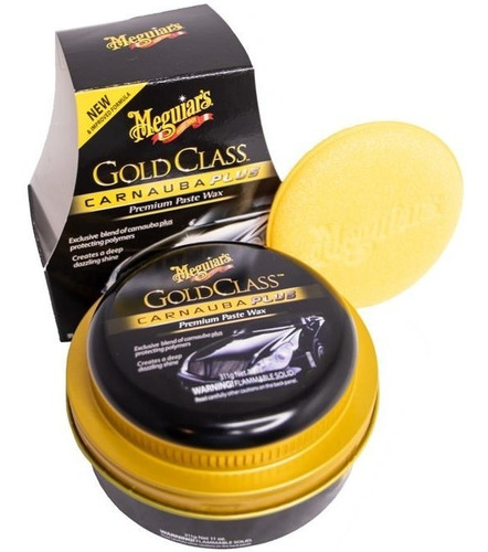 Cera En Pasta Gold Class Meguiars Carnauba Plus