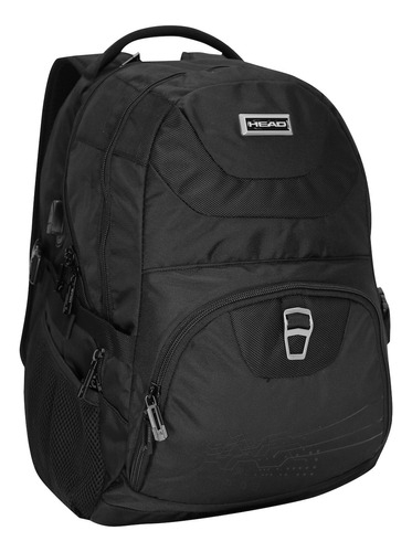 Mochila Computación Q7 Usb Negro