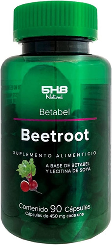 5h8 Beetroot Betabel Y Lecitina De Soya 90 Capsulas Sfn