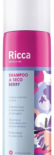 Shampoo A Seco Berry 50ml (30g) - Ricca