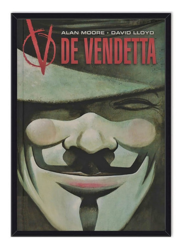 Cuadro Enmarcado - Póster Cómic V De Vendetta