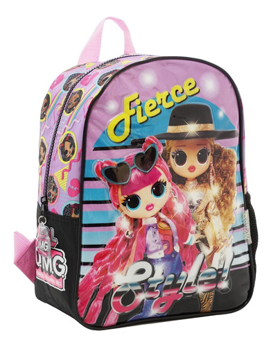 Imagen 2 de 10 de Mochila Lol Omg Jardin Niña Original Escolar Nena Colegio