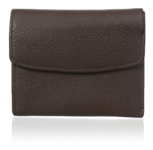 Buxton Womens Mini Trifold Wallet Marrón