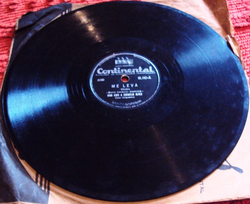 703 Mvd- Lp Disco 78 Rpm- 1949- Ivon Curi E Carmelia Alves