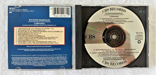 Wynton Marsalis Cd Carnaval (Usado)