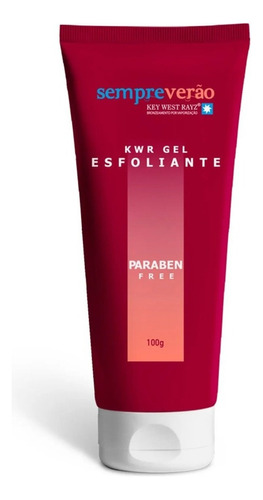  Esfoliante Corporal E Facial Em Gel Sempre Verão 100g