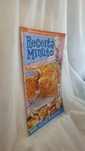 Revista Receita Minuto Especial 27 - Tortas - Editora Lua (Usado)