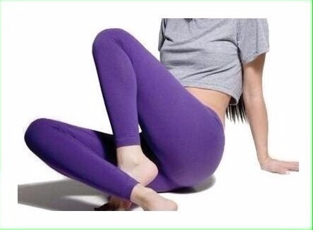 Leggin De Algodón Con Pretina Ancha Levanta Pompis