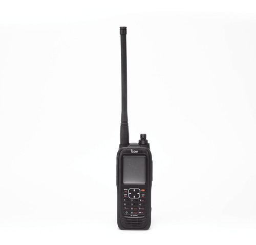 Radio Portátil Aéreo Icom Ica25c Vhf Con Display Y Teclado