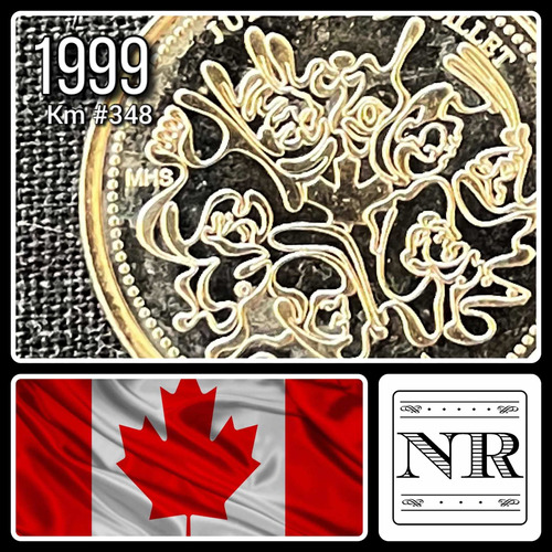 Canadá - 25 Cents - Año 1999 - Km #348 - Julio