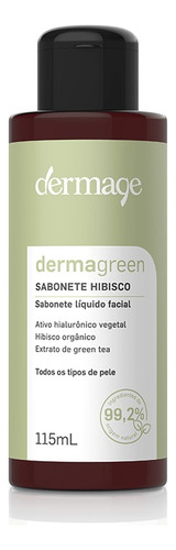 Dermage - Dermagegreen - Sabonete Liquido Facial Hibisco 