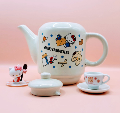 Tetera Hello Kitty & Pompompurin Sanrio