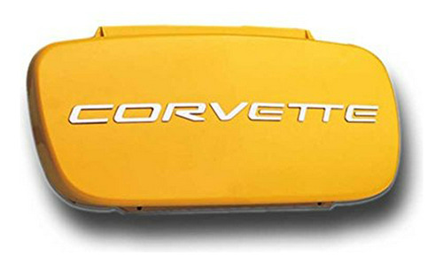 Espejo - Letras Delanteras De Corvette - Acero Inoxidable Co