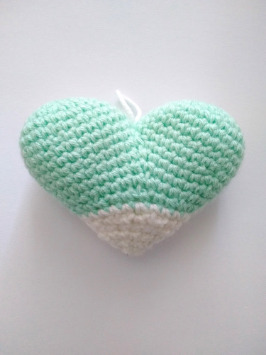 Peluche De Corazones Amigurumi, De Lana Tejidos A Crochet
