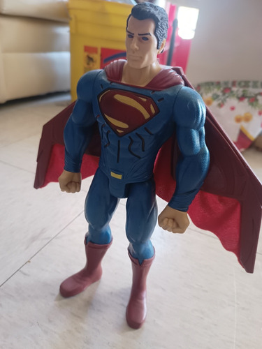 Figura De Acción Vintage De Superman/alas De Brazos Se Mueve (Usado)