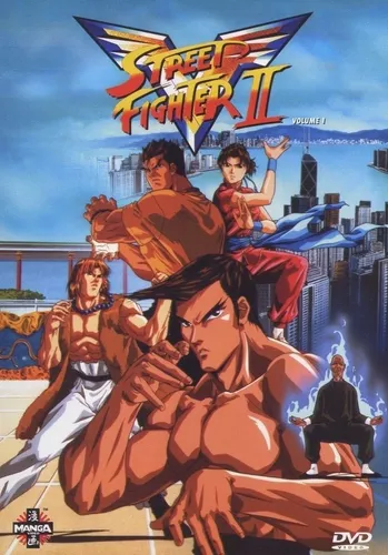 Box Dvd Anime Street Fighter 2 Victory Dublado Tv