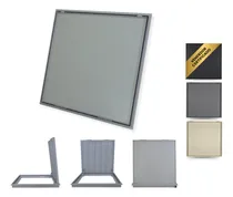 Comprar Tampa Casa De Maquina 110x110 Com Rebaixo Para Piso Aluminio