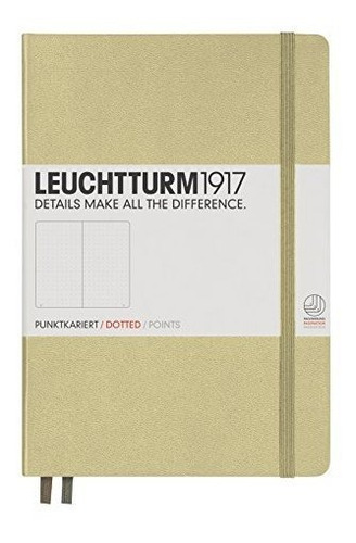 Leuchtturm1917 - Diario De Puntos (tamaño Mediano), Color Ar