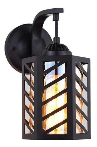 Lampara Techo Pared Jaula Hexagonal Moderna Hogar Lau
