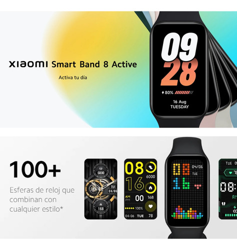 Xiaomi Smart Band 8 Active, Smartwatch / Pulsera Inteligente